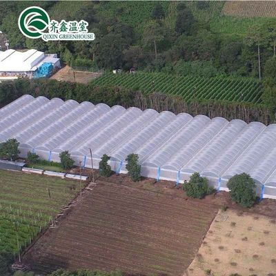 Γεωργικό θερμοκήπιο εσωτερικό και εξωτερικό σύστημα σκιάσης με προηγμένο μηχάνημα σποράς