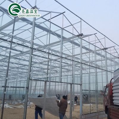 Πολυδιάστατα γεωργικά θερμοκήπια Προσυσκευασμένο καταφύγιο για την καλλιέργεια ντομάτας